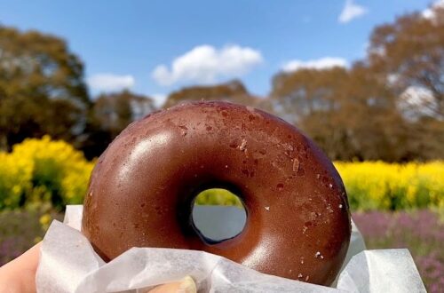 オカカフェのチョコドーナツ